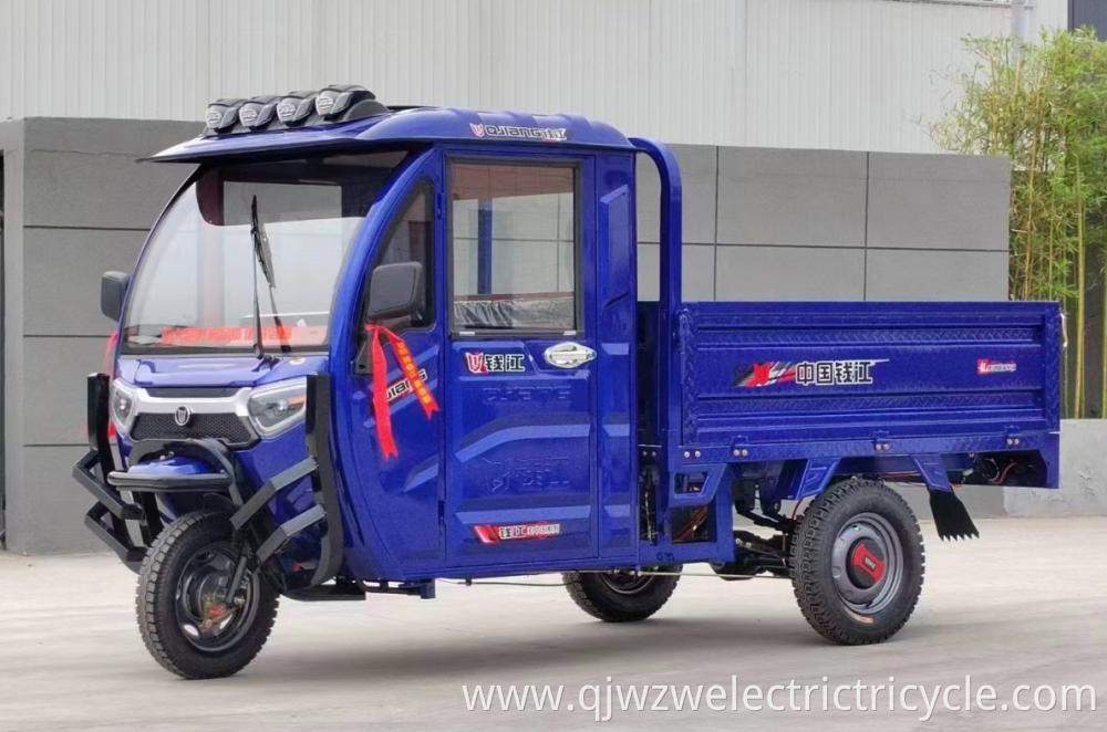 Multiple Colors Semi-enclosed Electric Tricycle